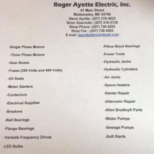 Roger Ayotte Electric