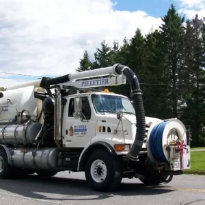Pelletier Sewer Service truck